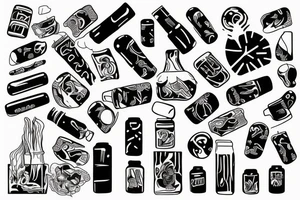 drugs tattoo idea