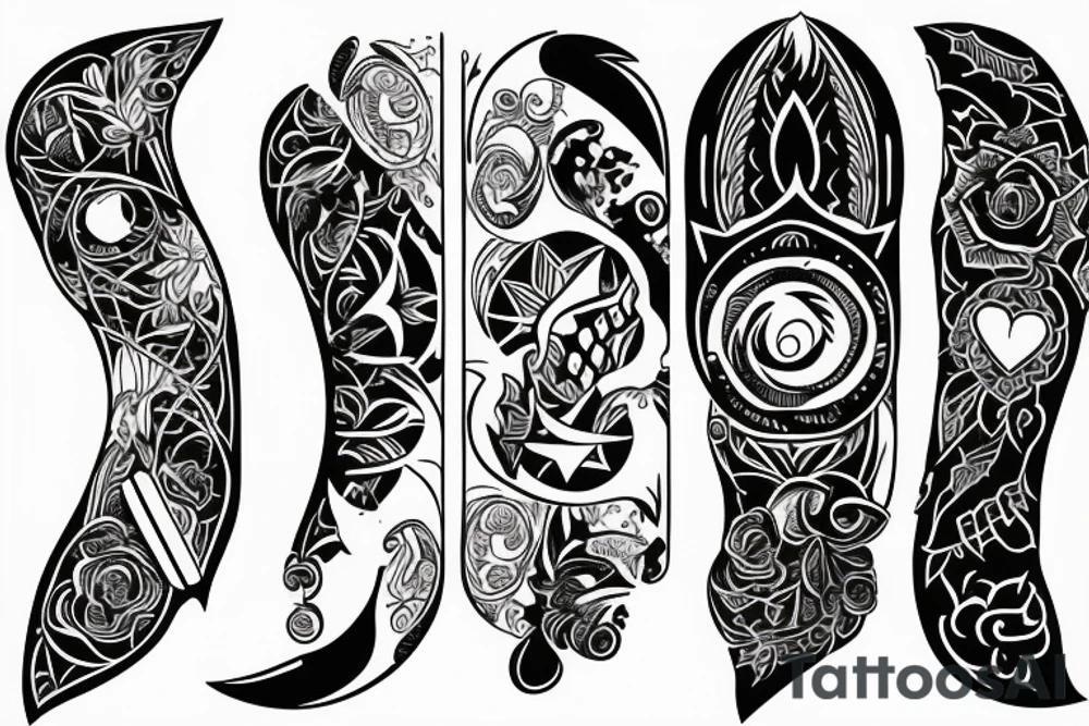 Moon, self love, Italy tattoo idea