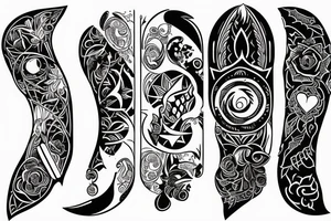 Moon, self love, Italy tattoo idea