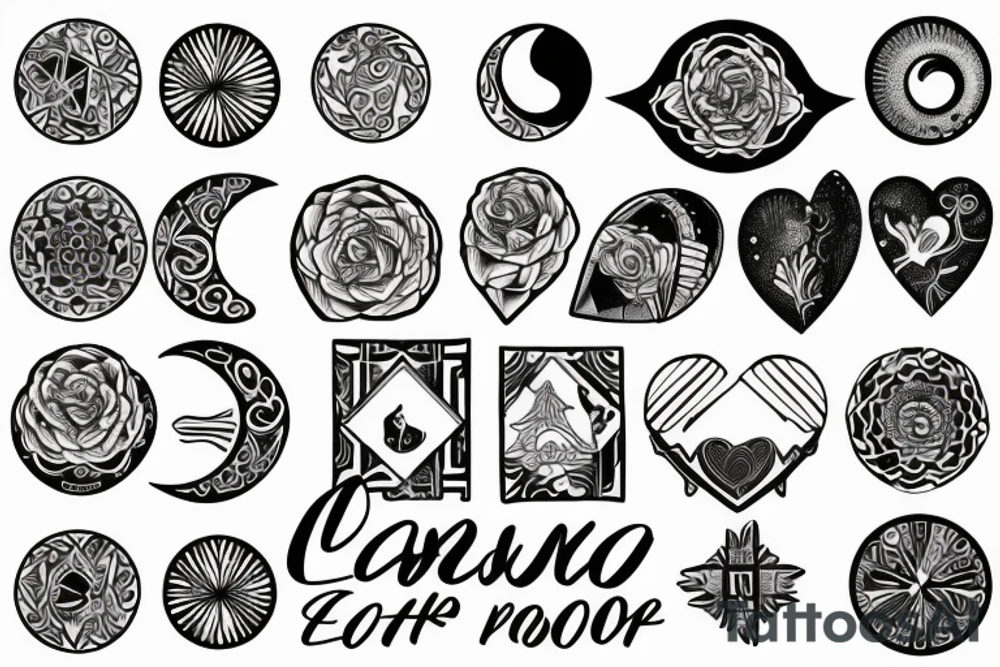 Moon, self love, Italy tattoo idea