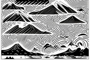The Dois Irmaos mountains from ipanema tattoo idea