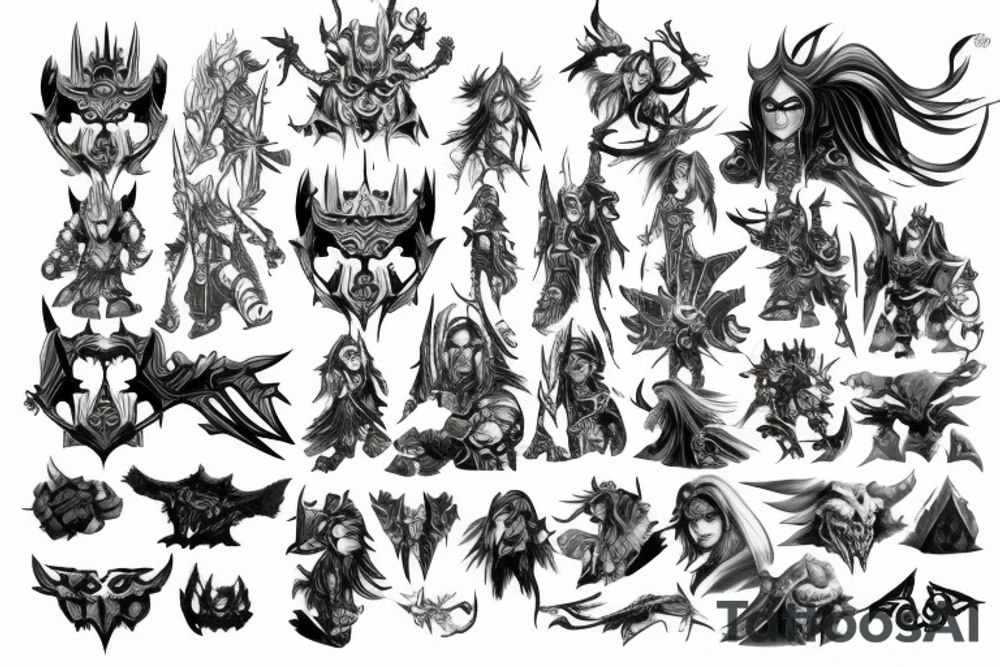 World of warcraft tattoo idea