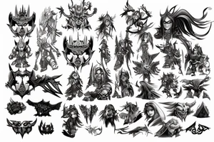 World of warcraft tattoo idea