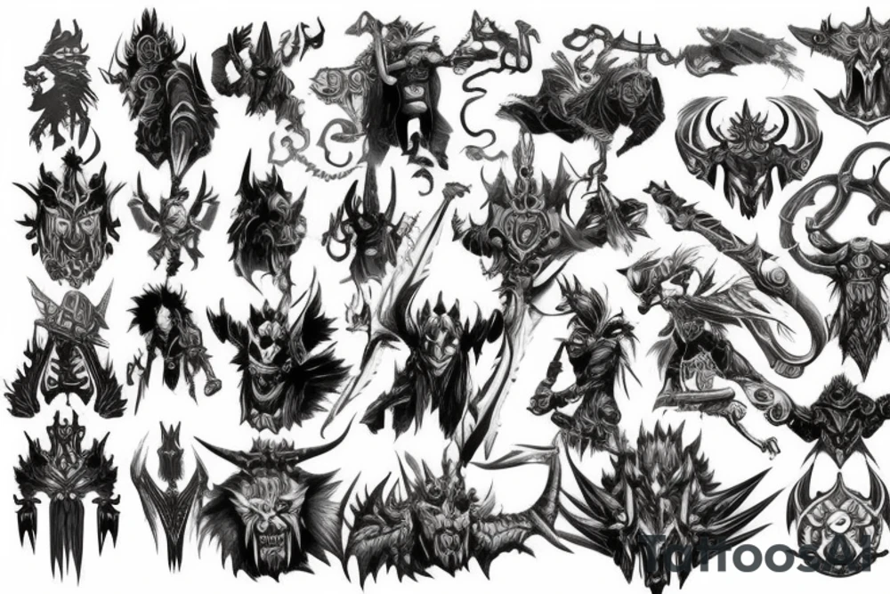 World of warcraft tattoo idea