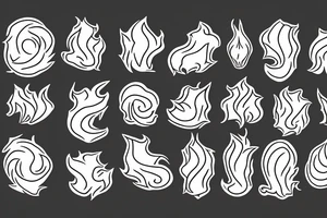 aries with fire tattoo idea