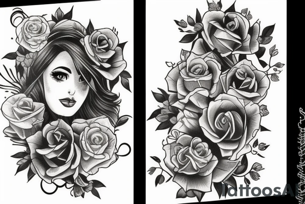 vintage tattoo idea