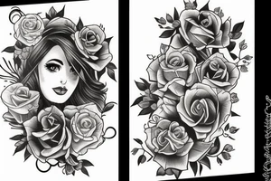 vintage tattoo idea