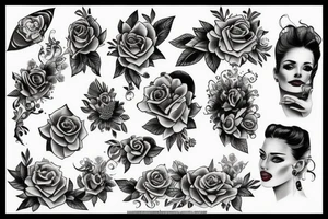vintage tattoo idea