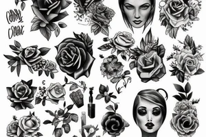 vintage tattoo idea