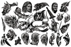 witcher tattoo idea