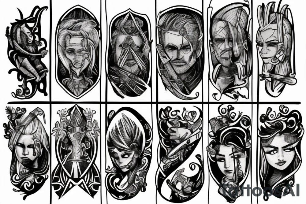 witcher tattoo idea