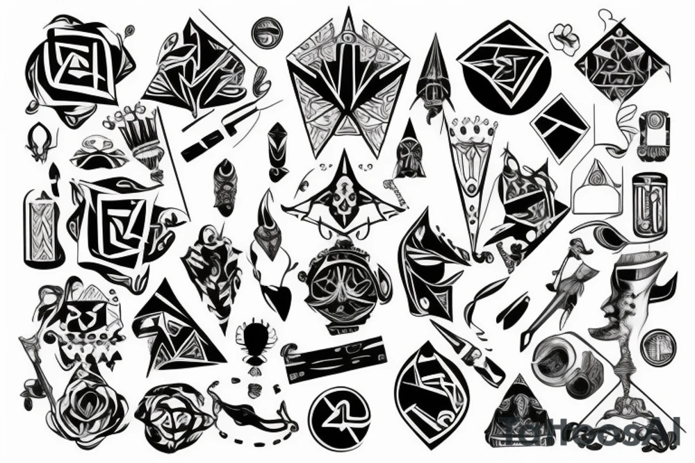king tattoo idea
