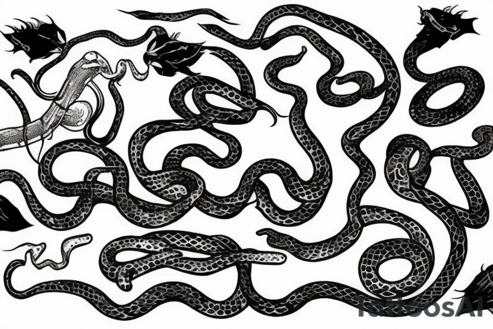 snake tattoo idea