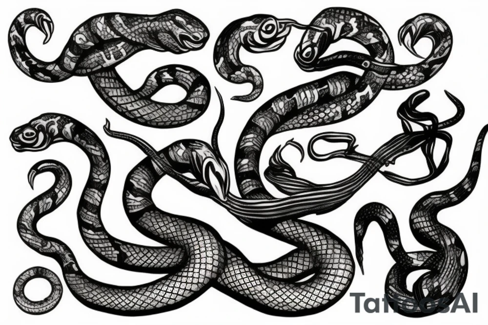 snake tattoo idea