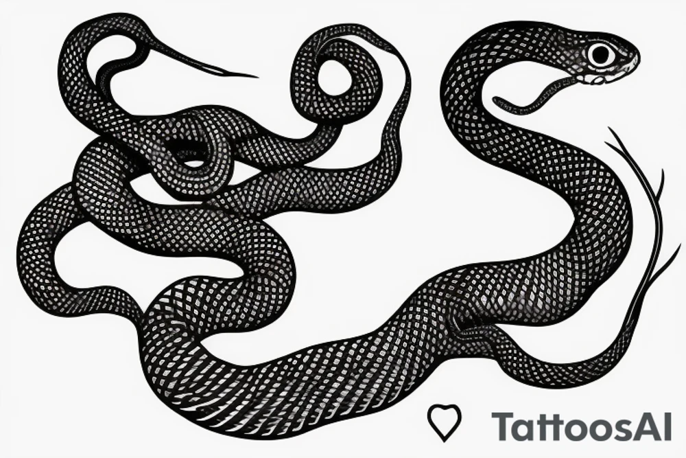 snake tattoo idea
