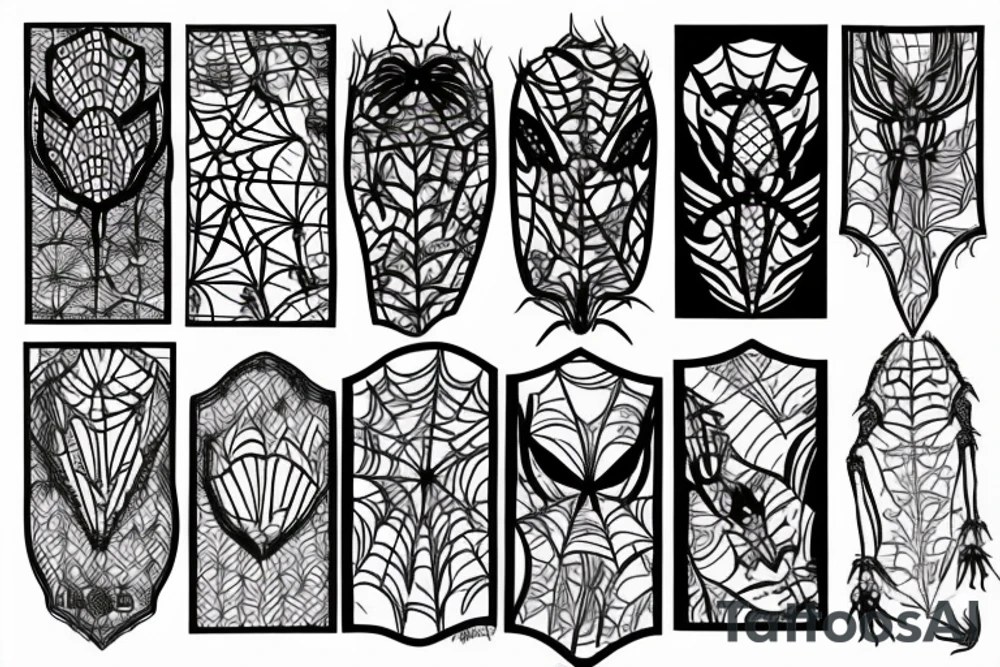Spiderlily tattoo idea
