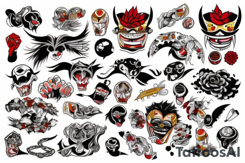 Fight tattoo idea