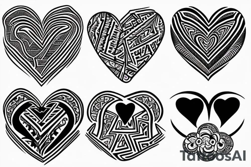 heart shaped with 02/09/2022 and Enoabasi Mattana tattoo idea
