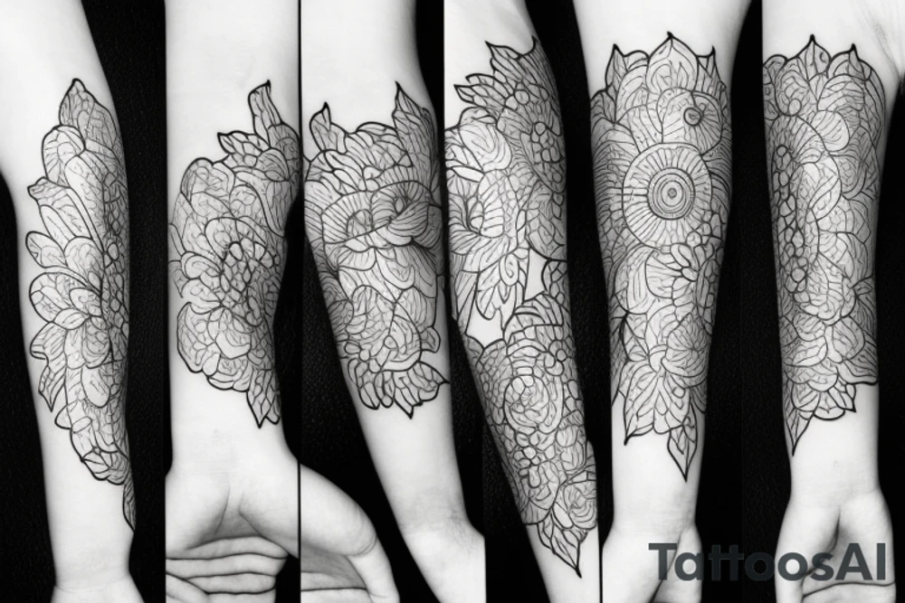 flower, self love tattoo idea