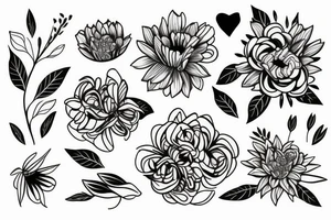 flower, self love tattoo idea