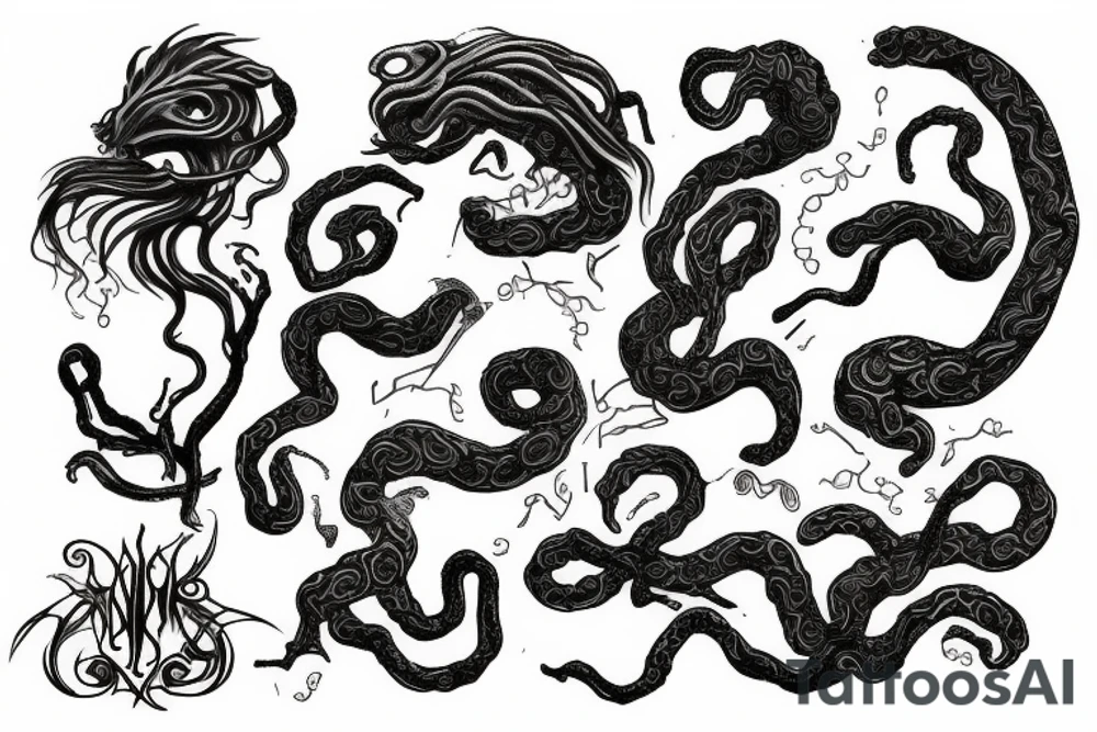 medusa tattoo idea