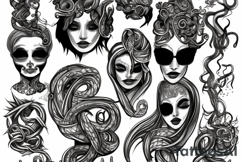 medusa tattoo idea
