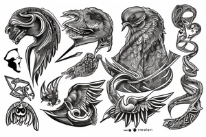 RA God tattoo idea
