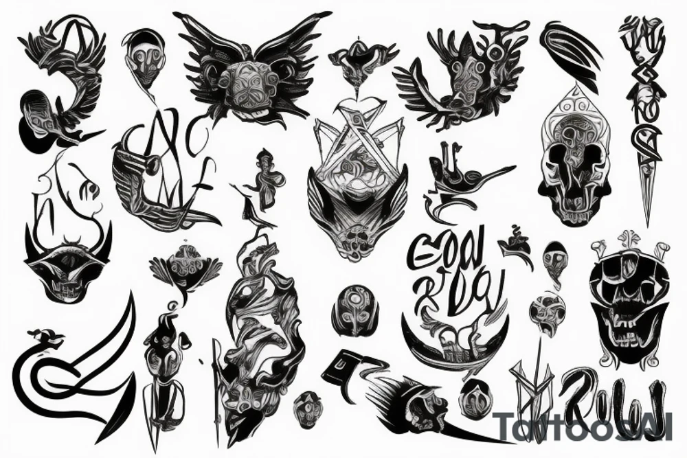 RA God tattoo idea
