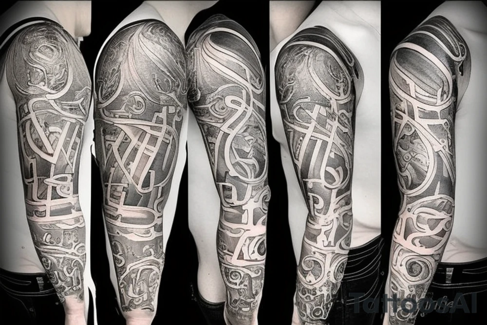 With letters “LG” tattoo idea