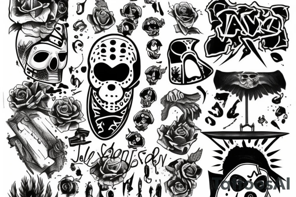 Friday the 13th jayson tattoo idea