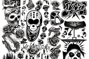 Friday the 13th jayson tattoo idea