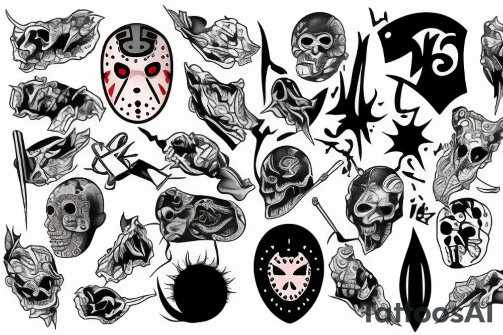Friday the 13th jayson tattoo idea