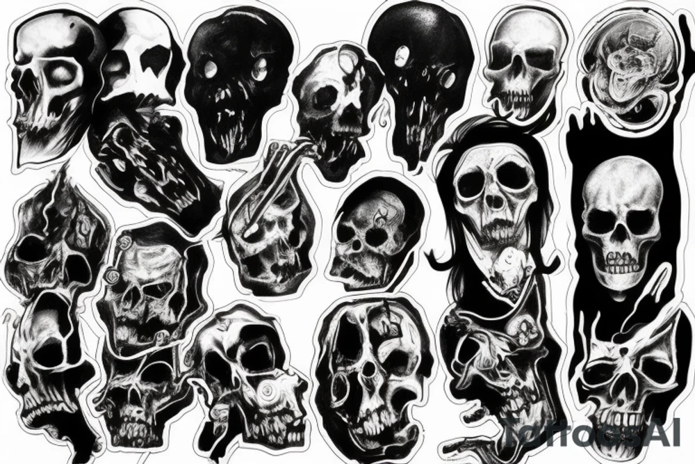 Horror movie tattoo idea
