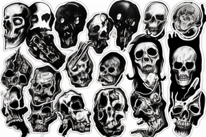 Horror movie tattoo idea