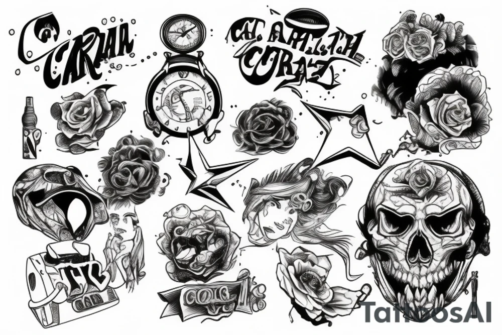 Carl crash tattoo idea