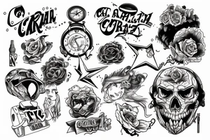 Carl crash tattoo idea