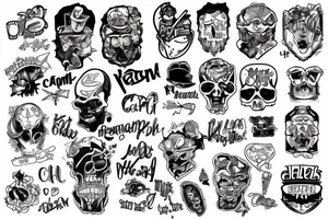 Carl crash tattoo idea