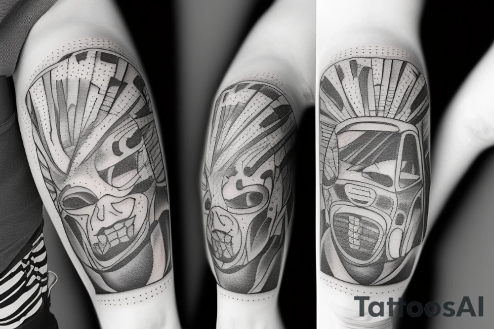 Crash on the Highway tattoo idea