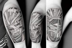 Crash on the Highway tattoo idea