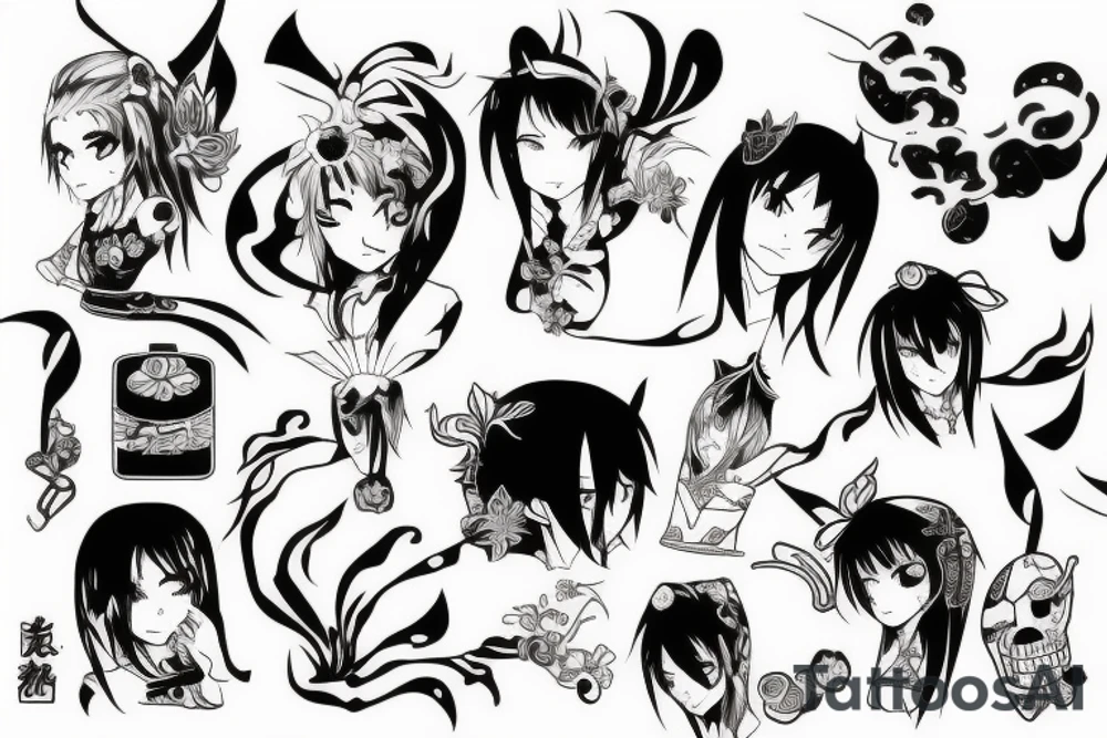 Something from anime tattoo idea