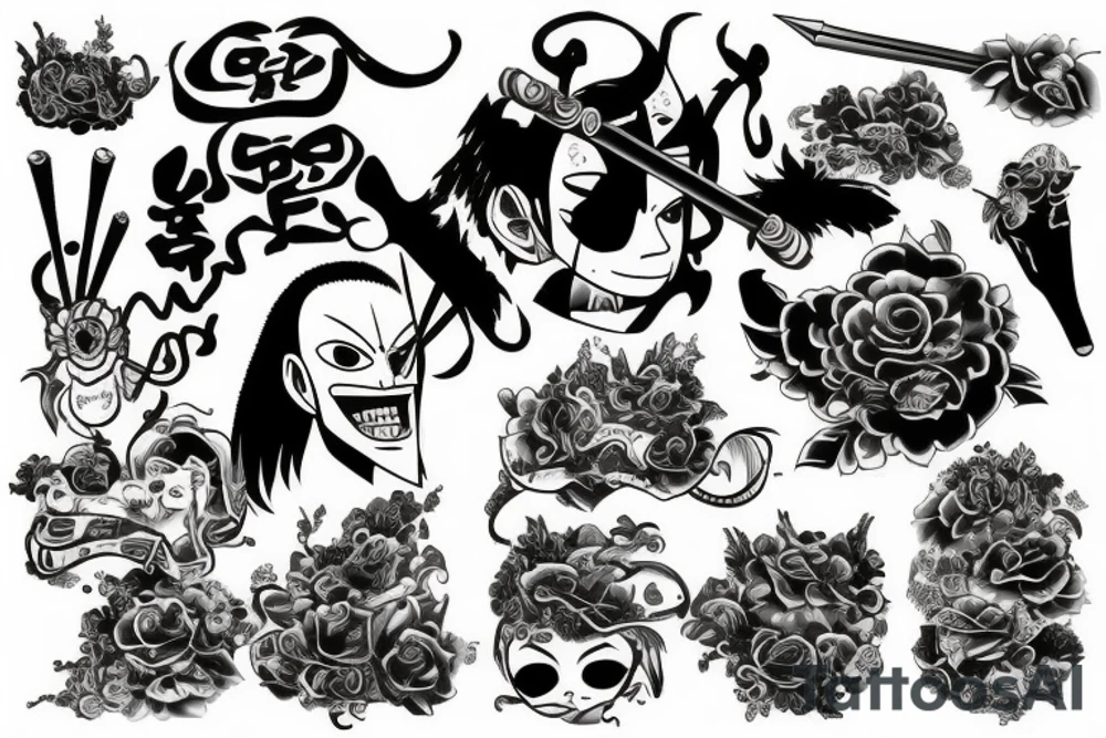 Something from zoro tattoo idea