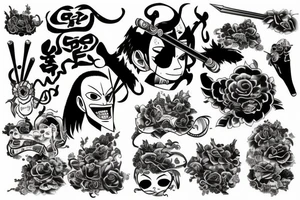 Something from zoro tattoo idea