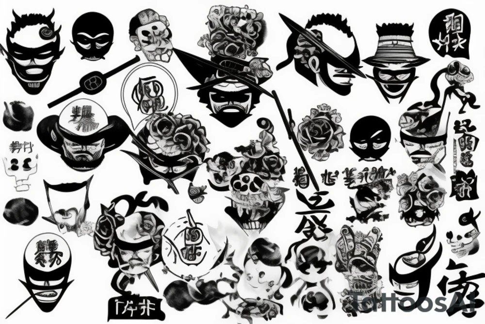 Something from zoro tattoo idea