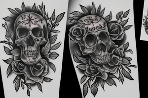 cross tattoo idea