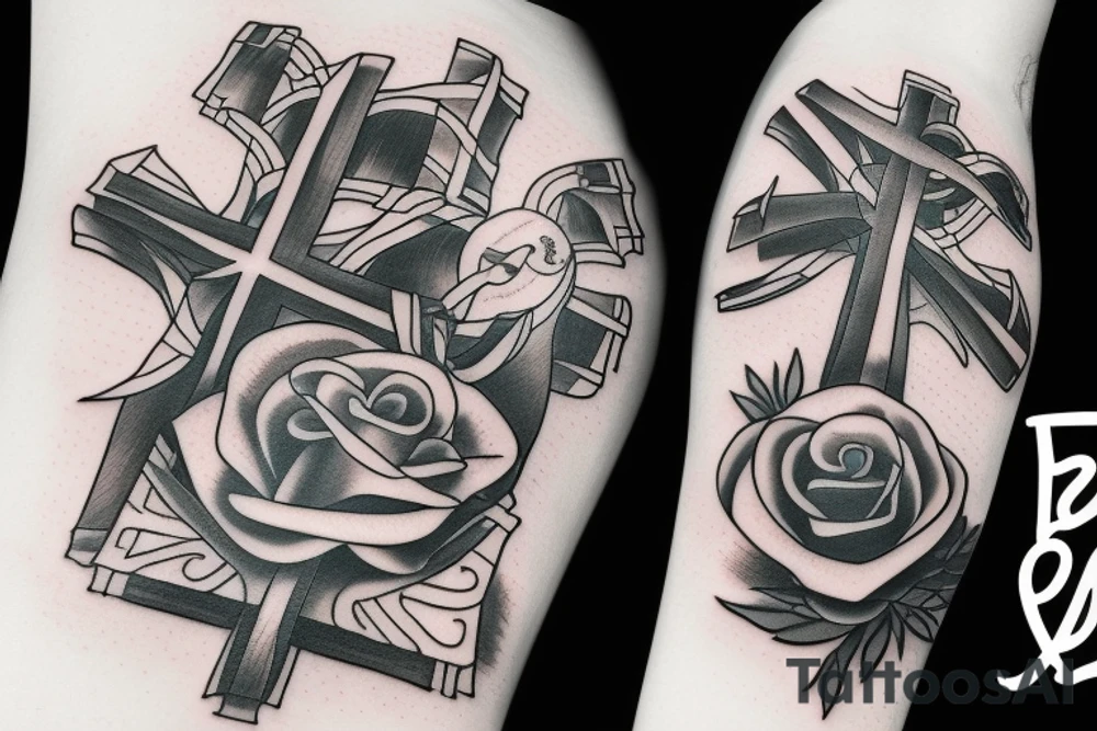 cross tattoo idea