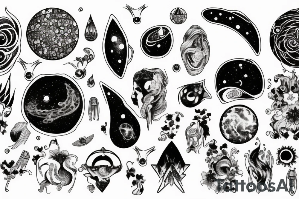 Universe tattoo idea