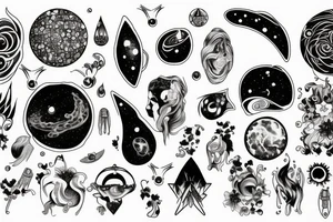 Universe tattoo idea