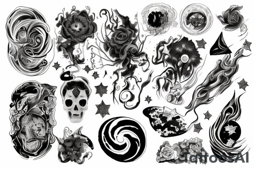Universe tattoo idea