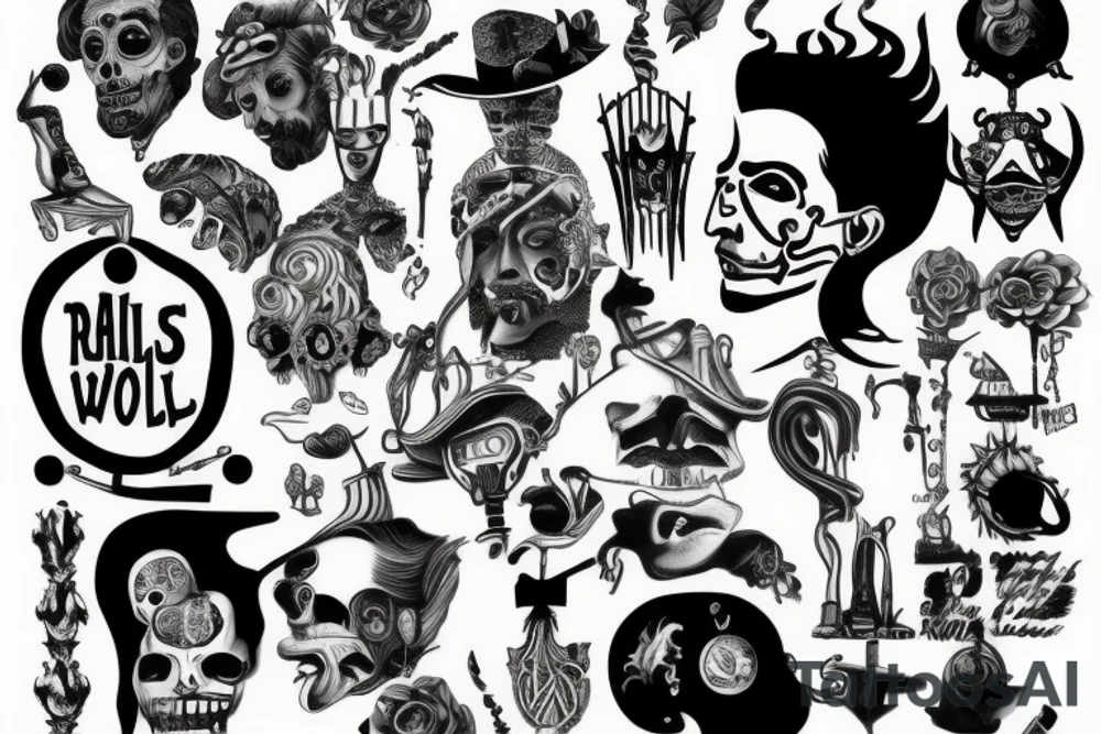 the man that rules its own world tattoo idea