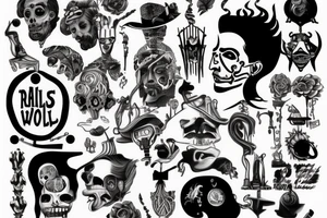the man that rules its own world tattoo idea